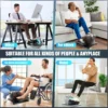 Under Desk Elliptical Machine, Leg Exercise Pro Machine Pedal Exerciser for Seniors as Seen on TV Portable Leg Exerciser - Image 6